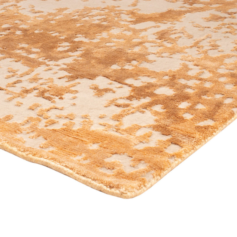 Designer Teppich - 303 x 202 cm - gold