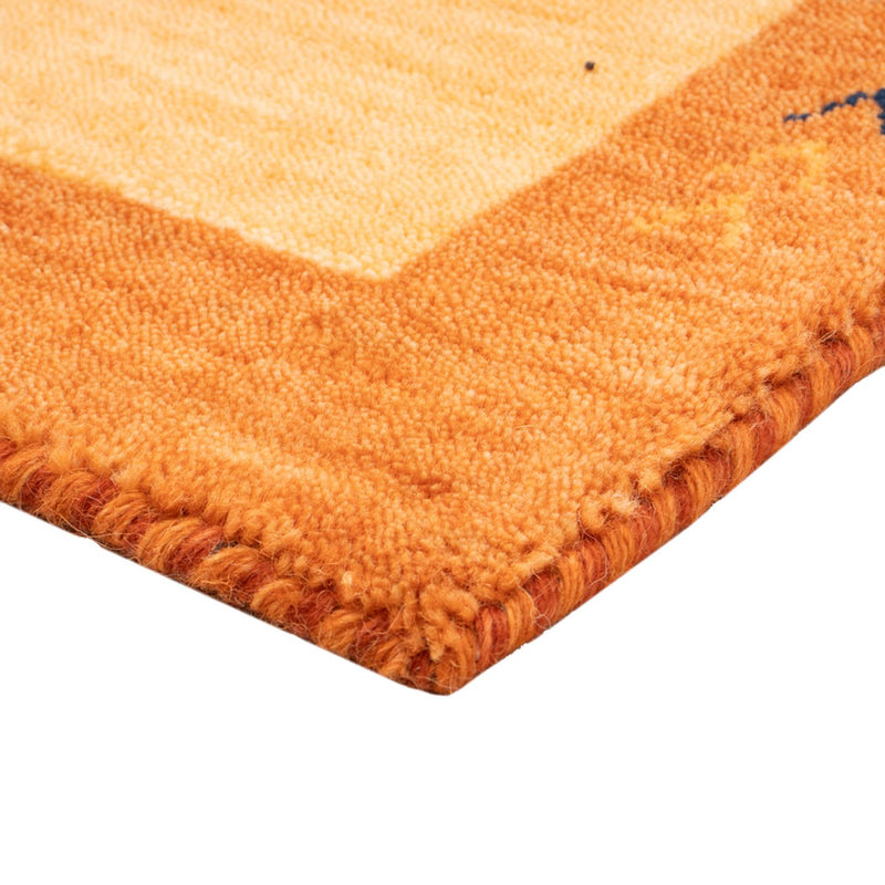 Gabbeh Teppich - Softy - 90 x 60 cm - gold