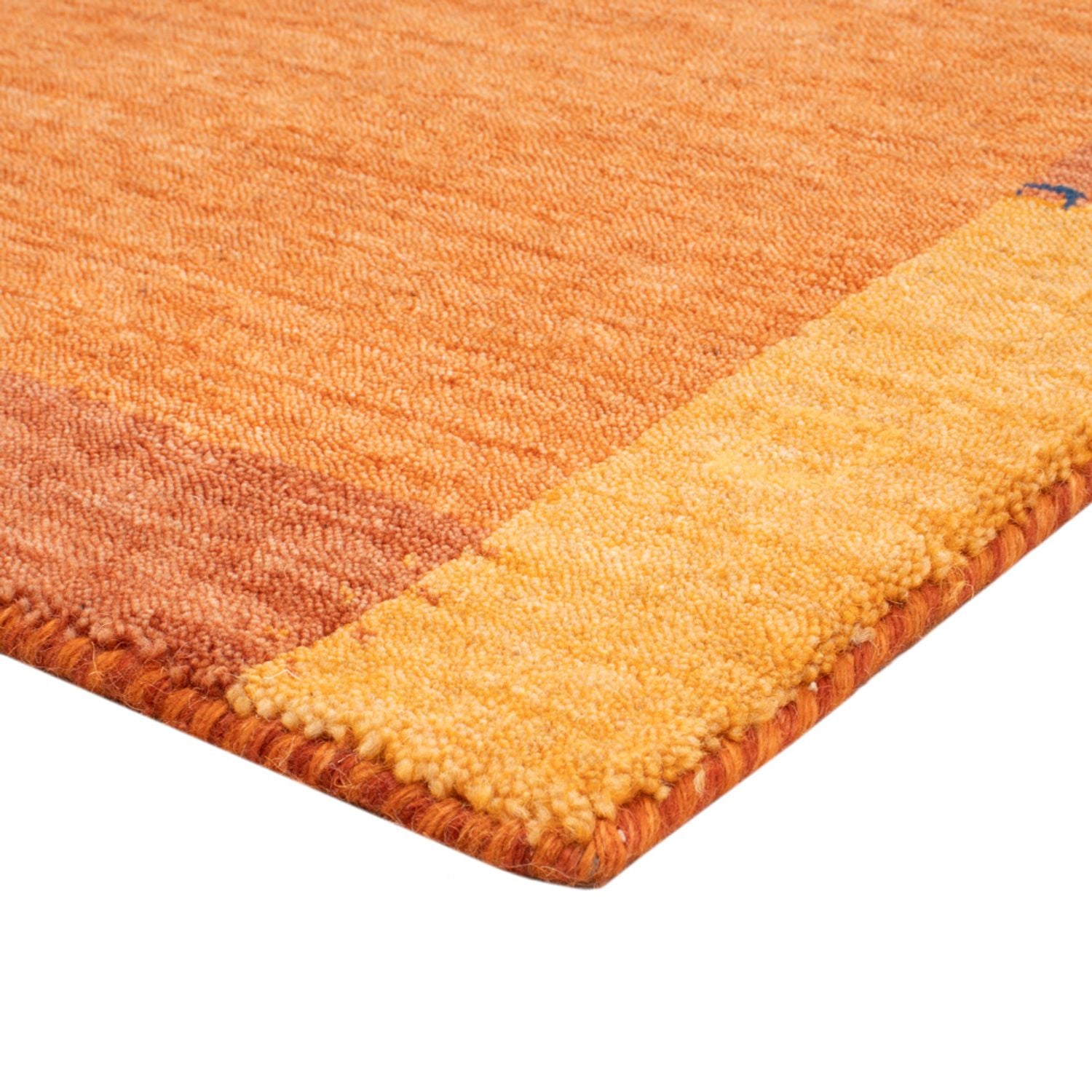 Gabbeh Teppich - Softy - 90 x 60 cm - rost