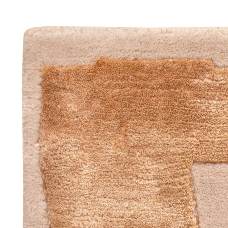 Designer Teppich quadratisch  - 30 x 30 cm - scala-gold