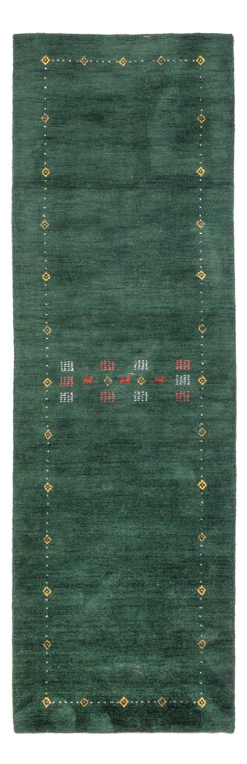 Läufer Gabbeh - Softy - 300 x 80 cm - grün