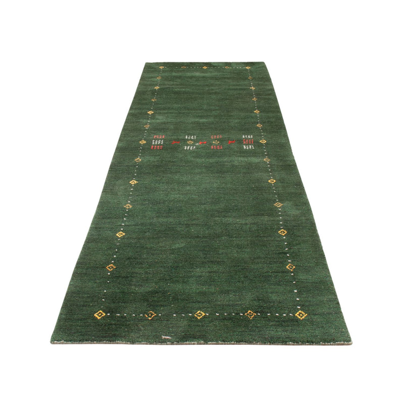 Läufer Gabbeh - Softy - 300 x 80 cm - grün