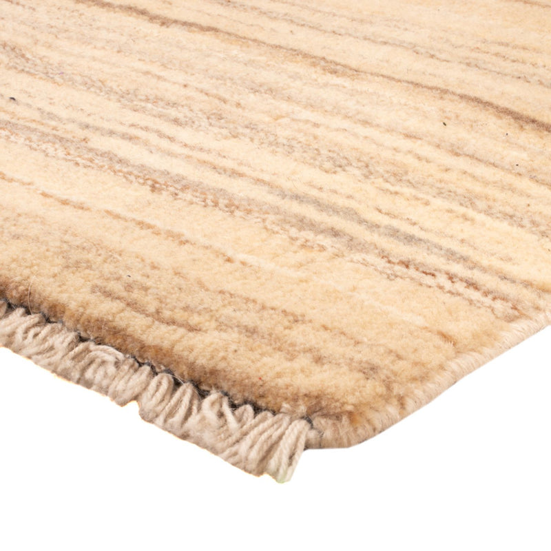 Gabbeh Teppich - Loribaft Perser - 130 x 100 cm - natur