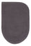 Tapis en laine originale  - 90 x 60 cm - gris