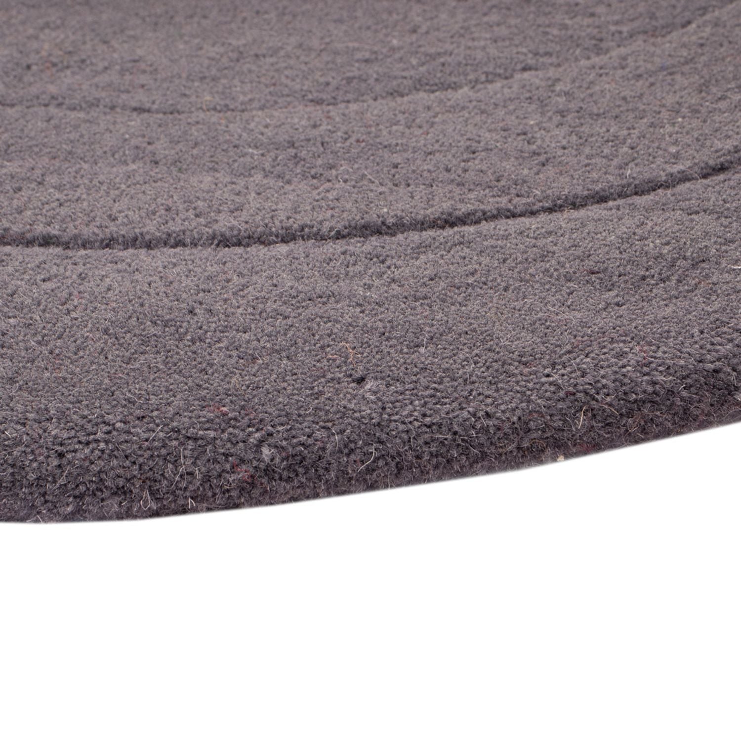 Tapis en laine originale  - 90 x 60 cm - gris