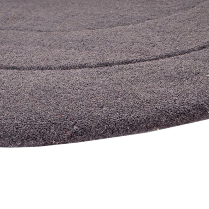 Tapis en laine originale  - 90 x 60 cm - gris