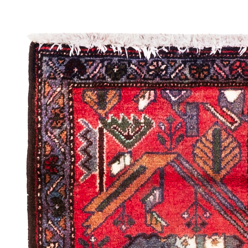 Tapis persan - Classique - 99 x 89 cm - rouge
