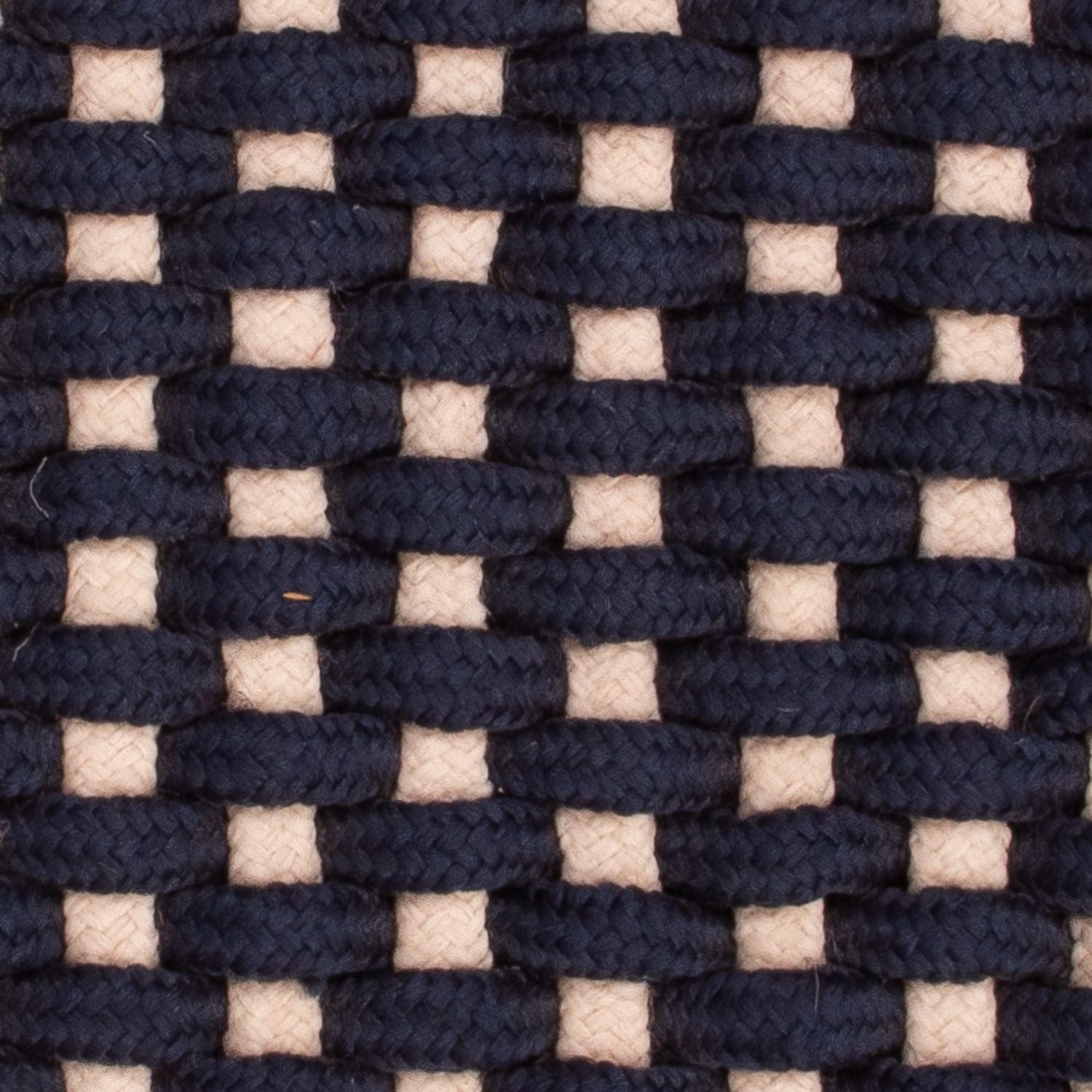 Tapis carré  - 41 x 41 cm - bleu foncé