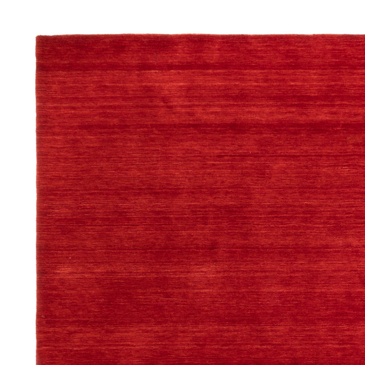 Gabbeh Teppich - Loribaft Softy - 300 x 250 cm - rot