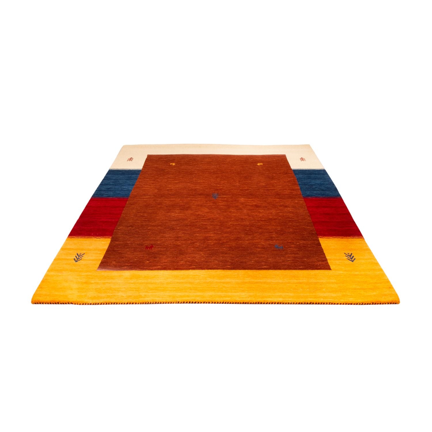 Gabbeh Teppich - Loribaft Softy - 240 x 170 cm - braun