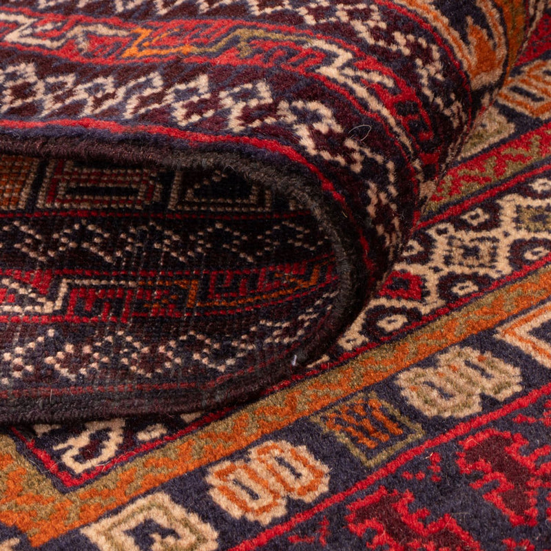 Tapis Belutsch - 138 x 91 cm - rouge