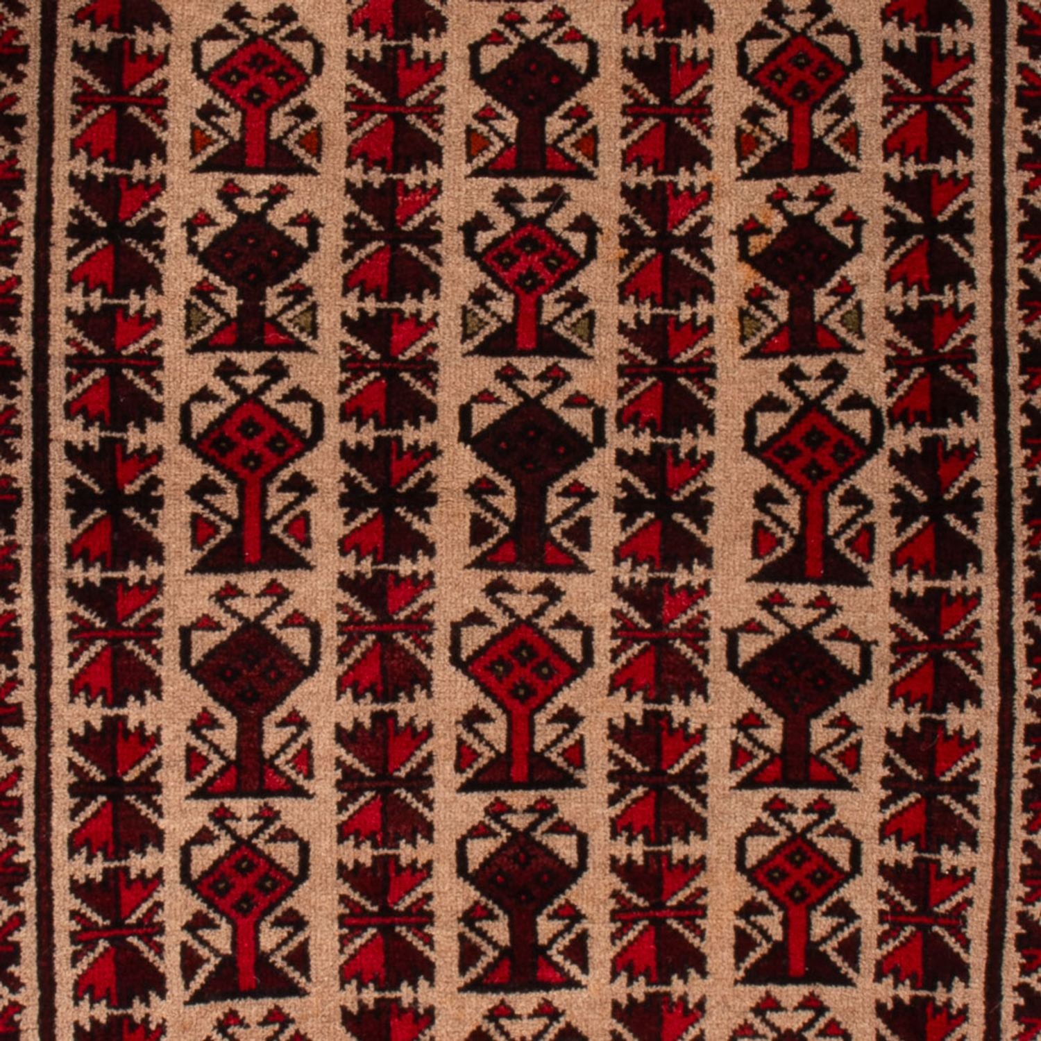 Belutsch Teppich - 142 x 92 cm - beige