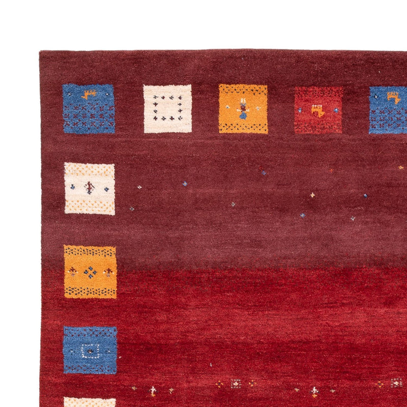 Tapis Gabbeh - Loribaft Indus - 245 x 170 cm - rouge