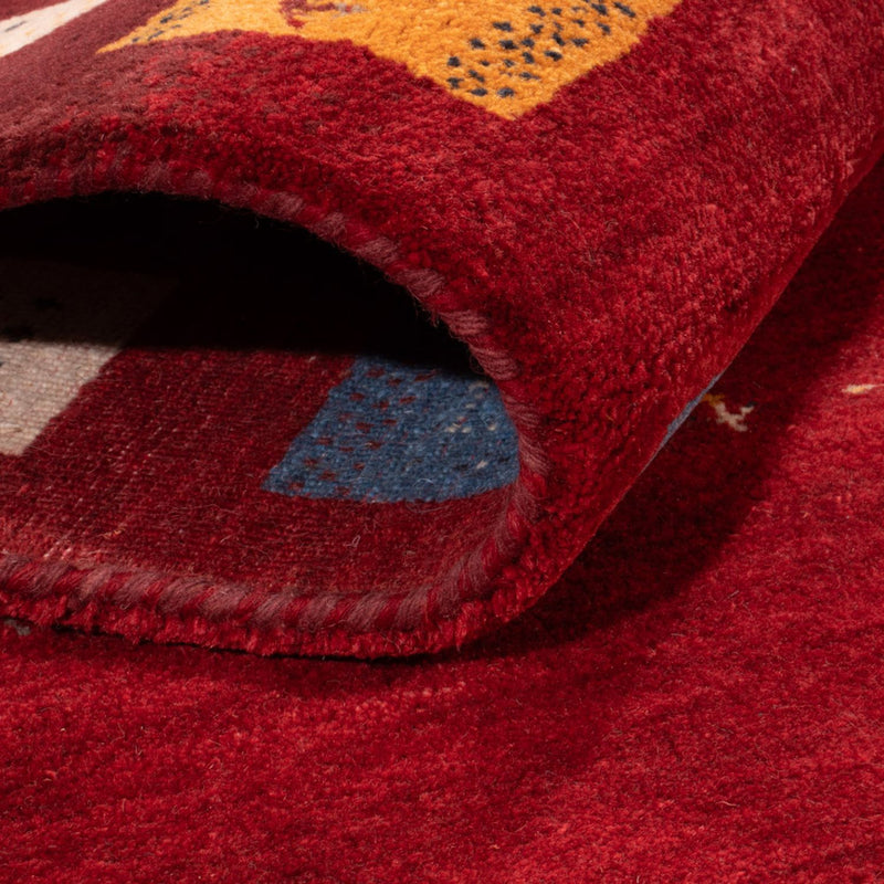 Tapis Gabbeh - Loribaft Indus - 245 x 170 cm - rouge
