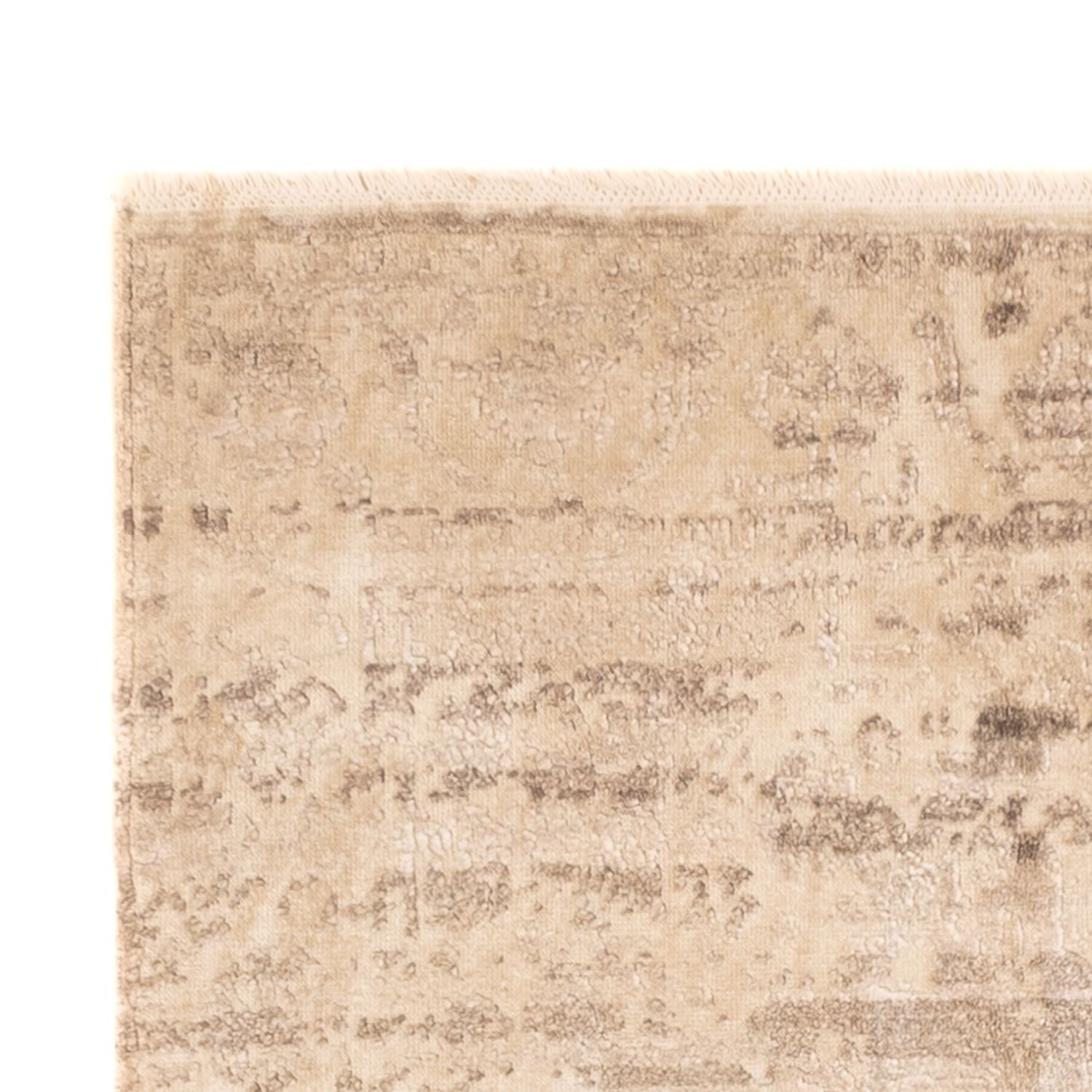 Designer Teppich - 197 x 154 cm - beige