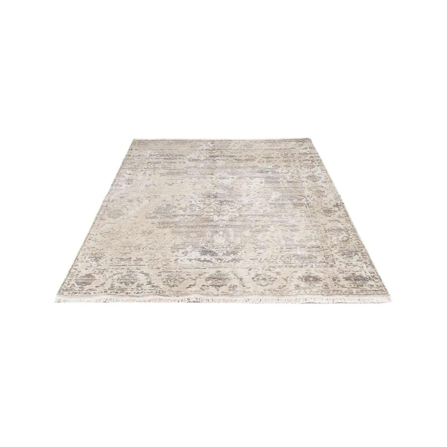 Designer Teppich - 197 x 154 cm - beige