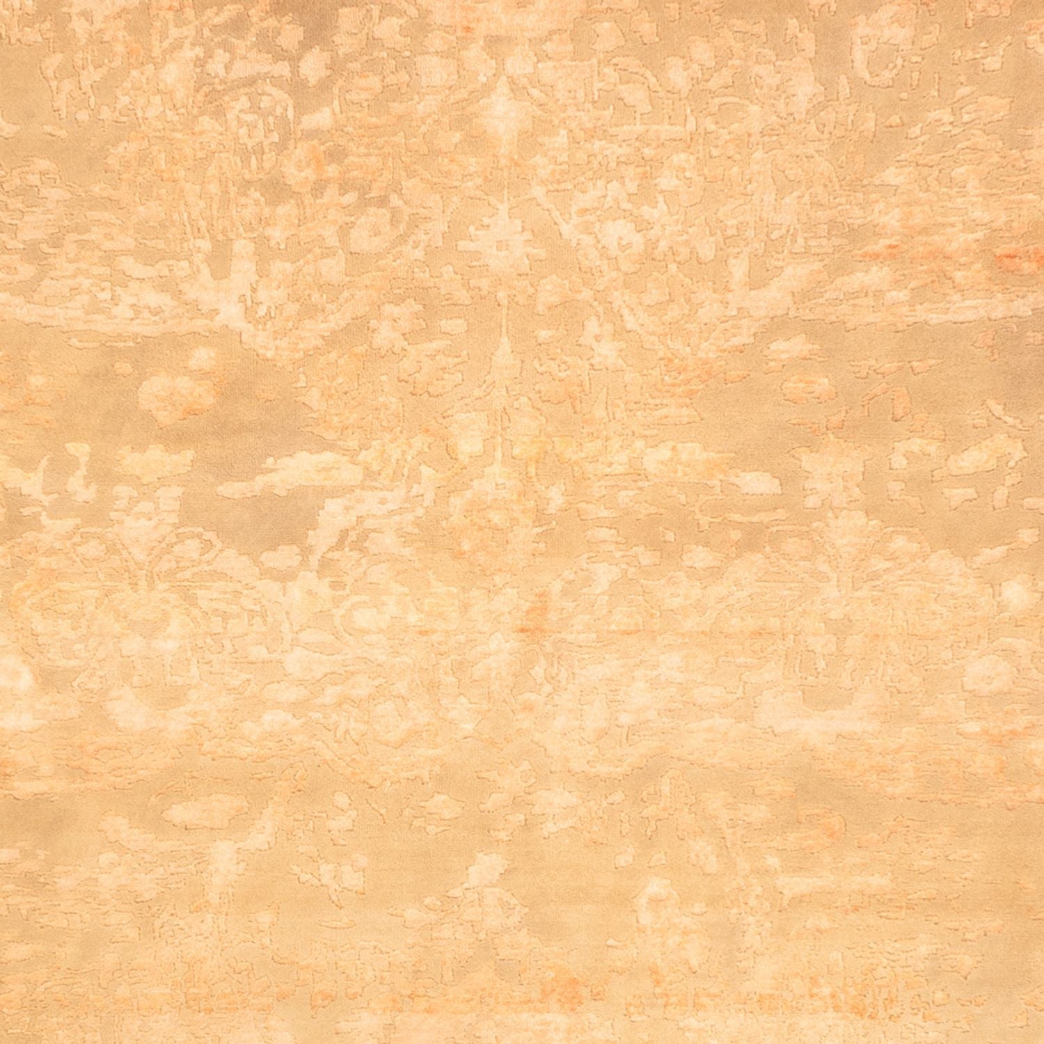 Designer Teppich quadratisch  - 249 x 247 cm - beige