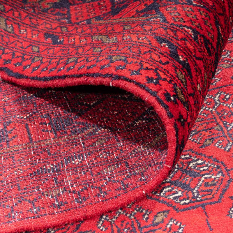 Tapis afghan - 343 x 248 cm - rouge