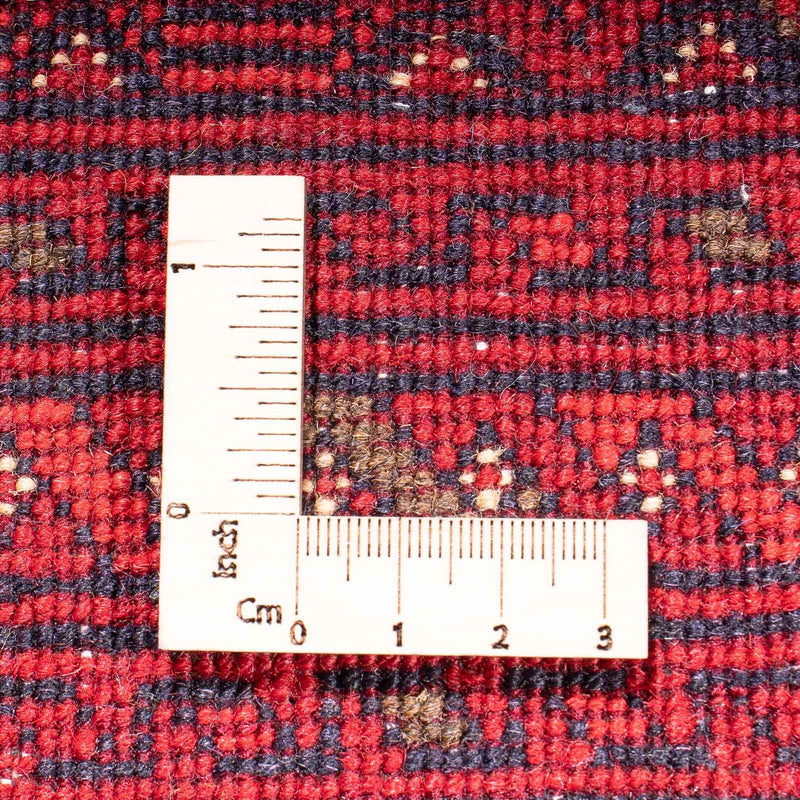 Tapis afghan - 343 x 248 cm - rouge