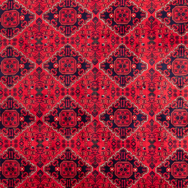 Tapis afghan - 349 x 246 cm - rouge