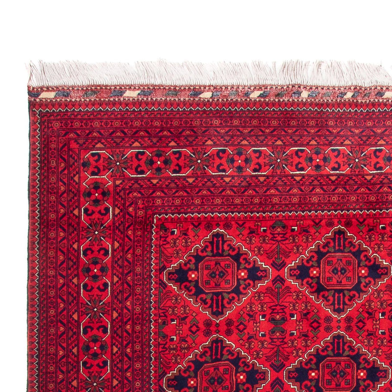 Tapis afghan - 349 x 246 cm - rouge