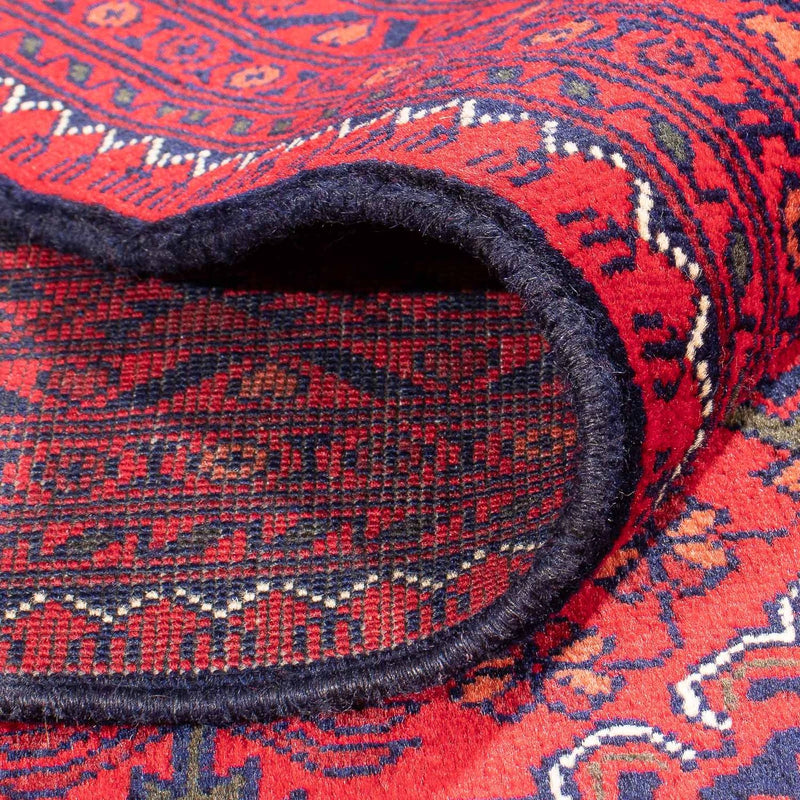 Tapis afghan - 349 x 246 cm - rouge