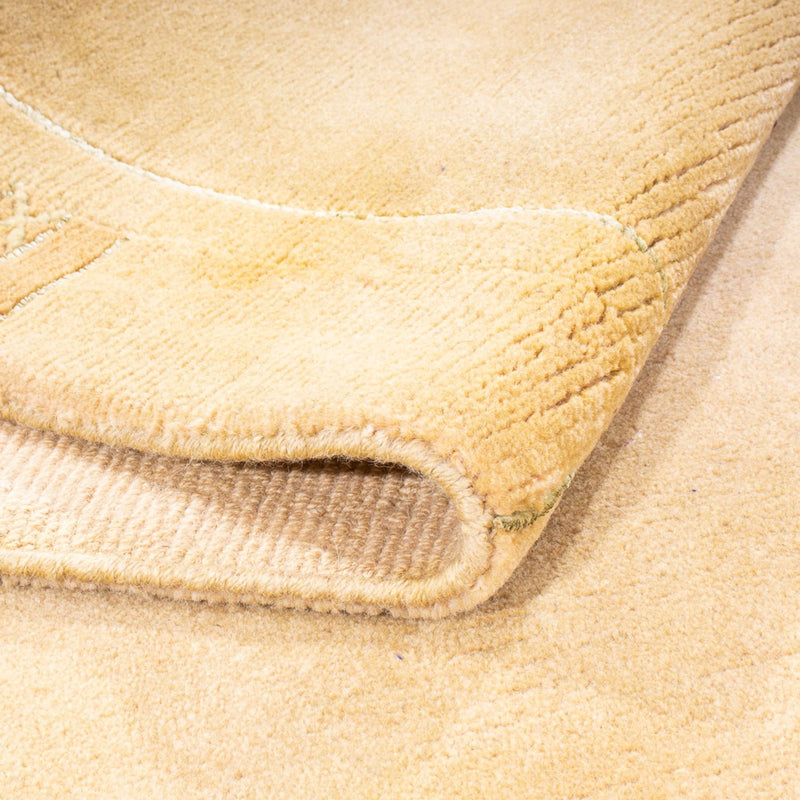 Tapis Népalais - 242 x 166 cm - beige clair