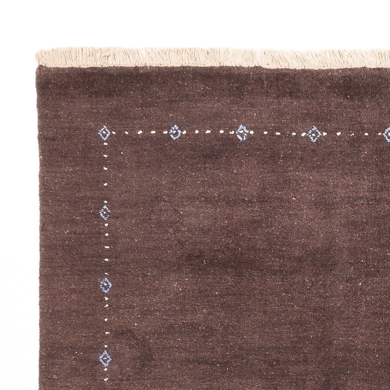 Tapis Gabbeh - Loribaft Persan - 230 x 160 cm - beige foncé