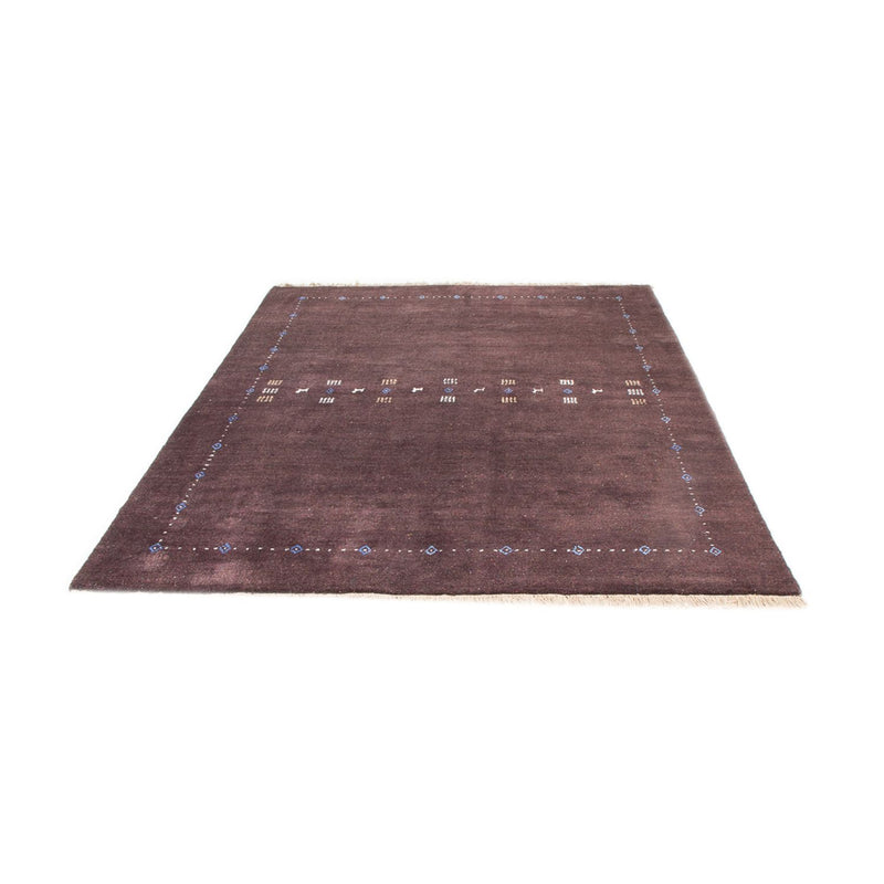 Tapis Gabbeh - Loribaft Persan - 230 x 160 cm - beige foncé