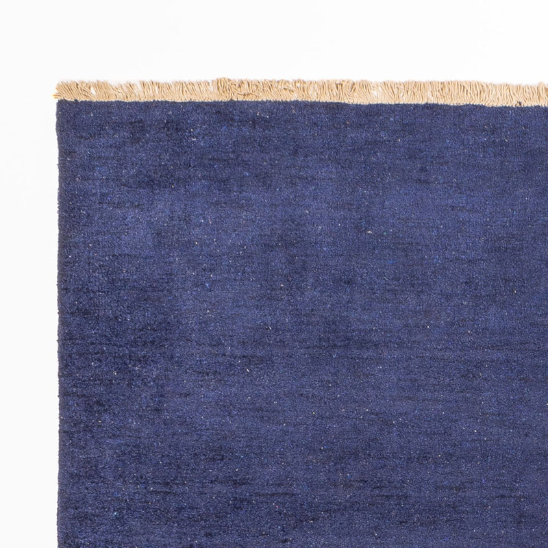 Tapis Gabbeh - Loribaft Persan - 300 x 200 cm - bleu foncé