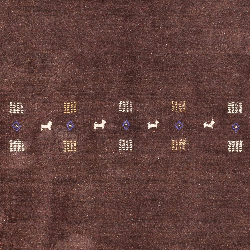 Tapis Gabbeh - Loribaft Persan - 300 x 200 cm - chocolat