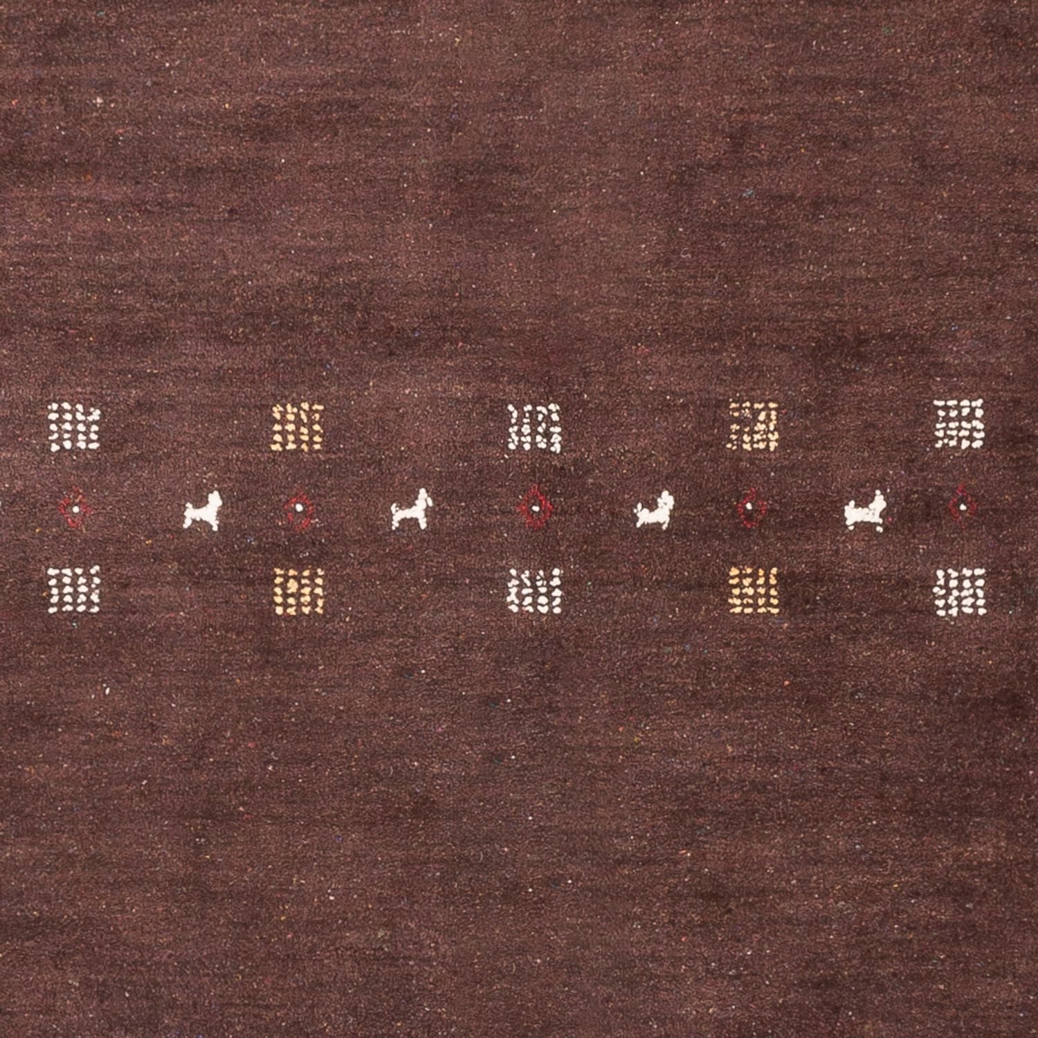 Tapis Gabbeh - Loribaft Persan - 300 x 200 cm - chocolat