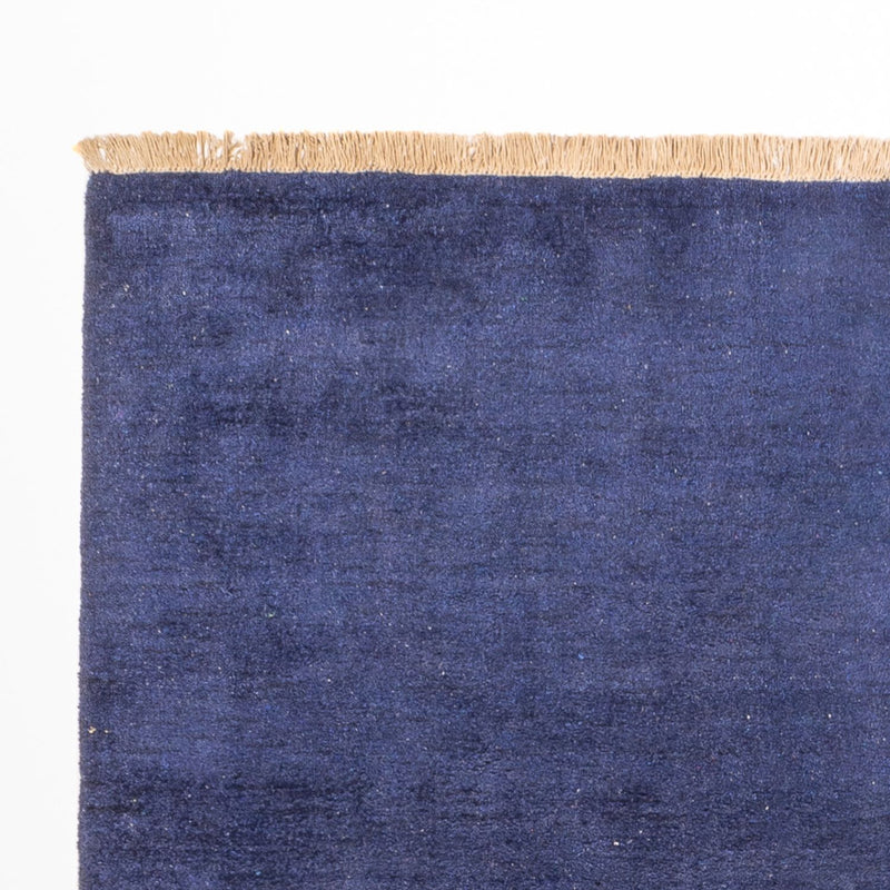 Tapis Gabbeh - Loribaft Persan - 300 x 200 cm - bleu foncé