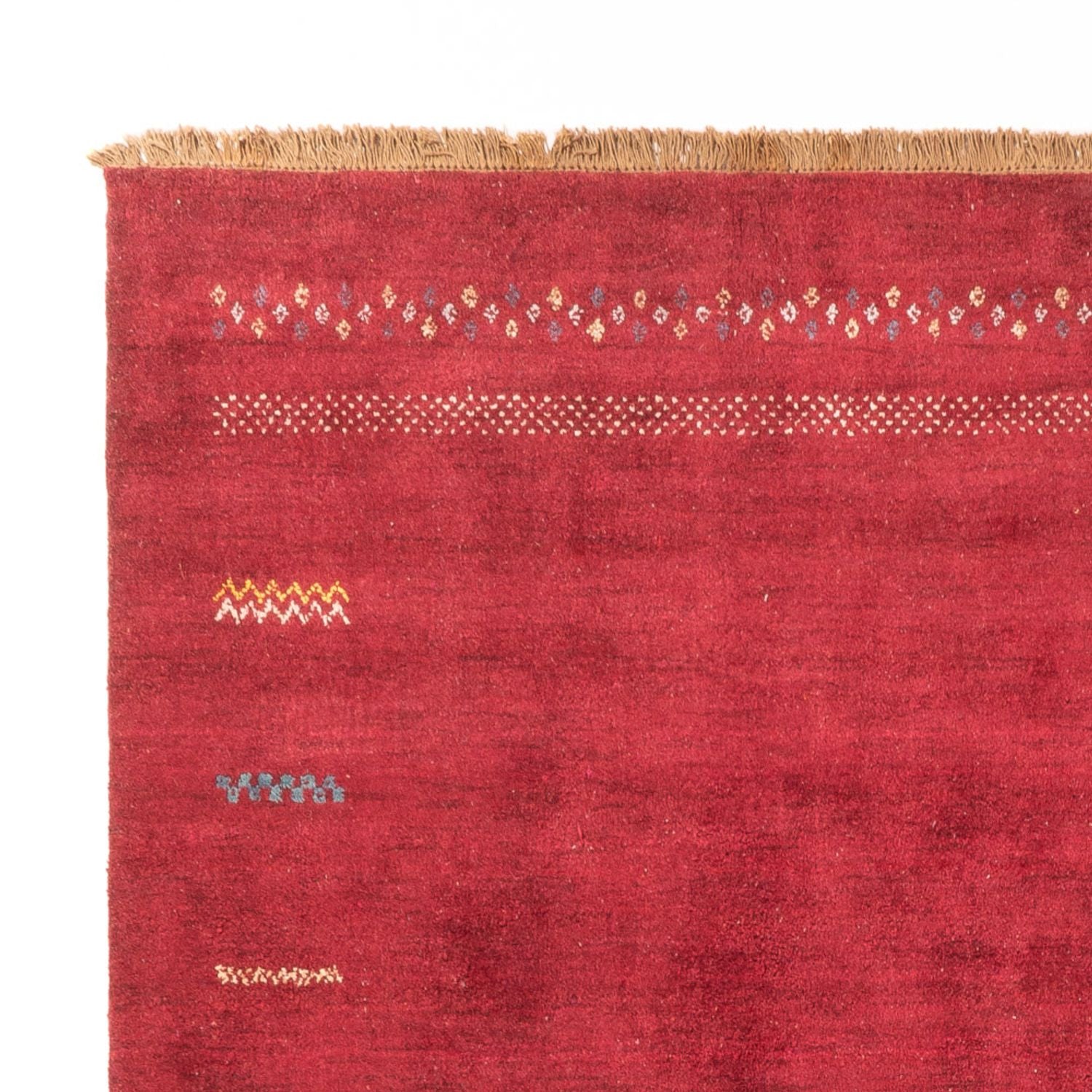 Tapis Gabbeh - Loribaft Persan - 300 x 240 cm - rouge