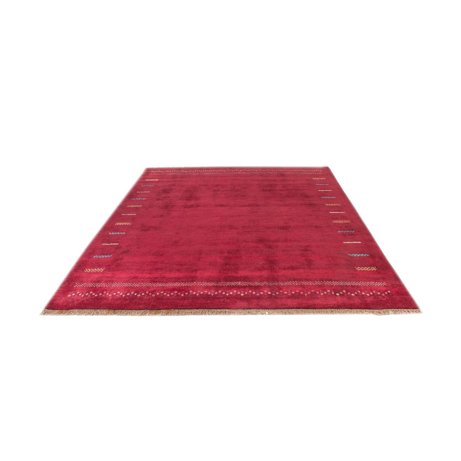 Tapis Gabbeh - Loribaft Persan - 300 x 240 cm - rouge