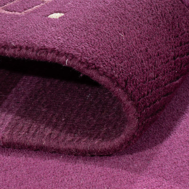 Tapis Népalais - 180 x 120 cm - violet