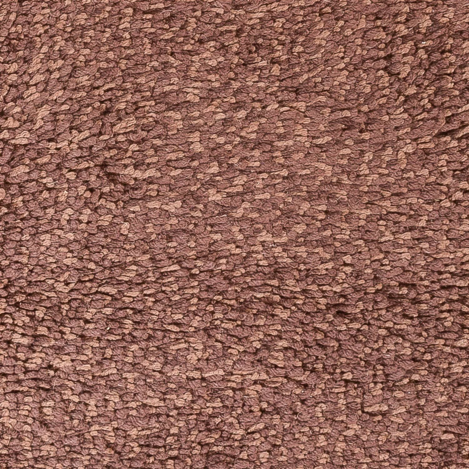 Tapis de couloir Tapis à poils longs - 203 x 64 cm - marron