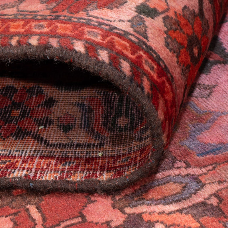 Tapis persan - Nomadic - 210 x 162 cm - rouge clair