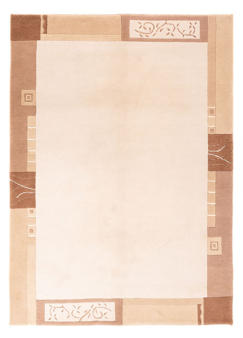 Tapis Népalais - 200 x 141 cm - beige