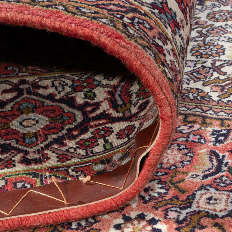 Tapis persan - Bidjar - 287 x 198 cm - rouge clair