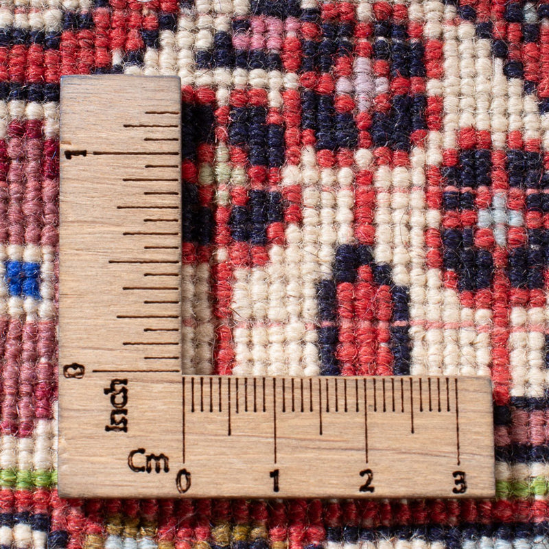 Tapis persan - Bidjar - 287 x 198 cm - rouge clair
