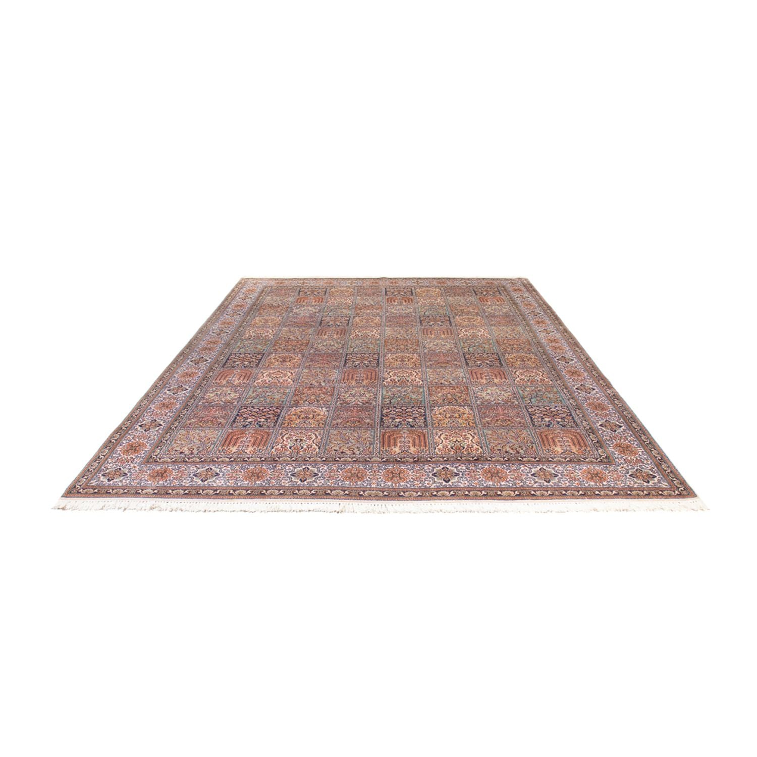 Seidenteppich - Kaschmir Seide - 337 x 247 cm - hellrot