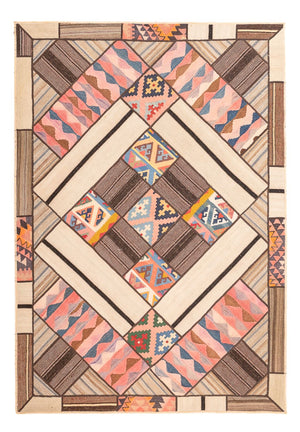 Tapis de couloir Tapis patchwork - 230 x 160 cm - multicolore