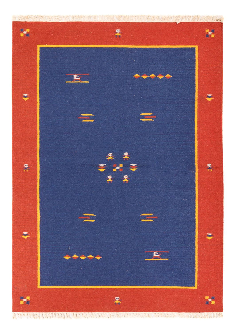 Tapis Kelim - Tendance - 200 x 140 cm - multicolore