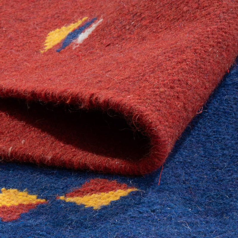 Tapis Kelim - Tendance - 200 x 140 cm - multicolore