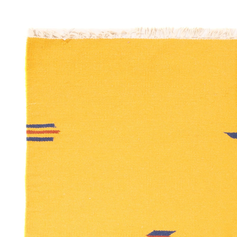 Tapis Kelim - Tendance - 180 x 120 cm - jaune