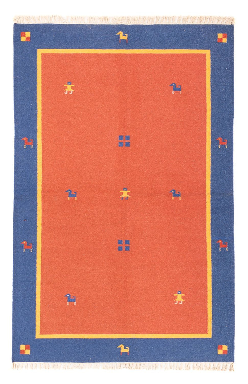 Tapis Kelim - Tendance - 200 x 140 cm - multicolore