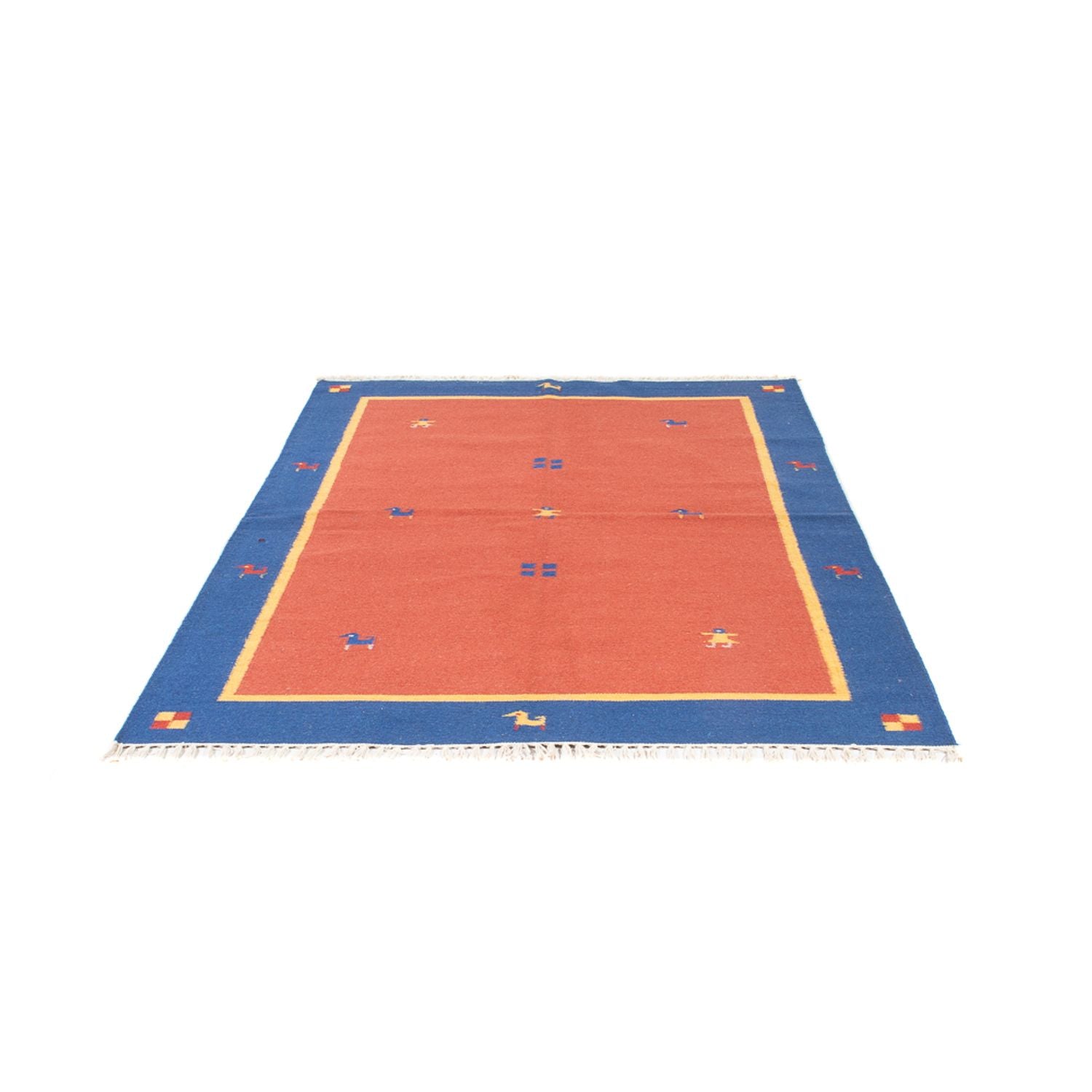 Tapis Kelim - Tendance - 200 x 140 cm - multicolore