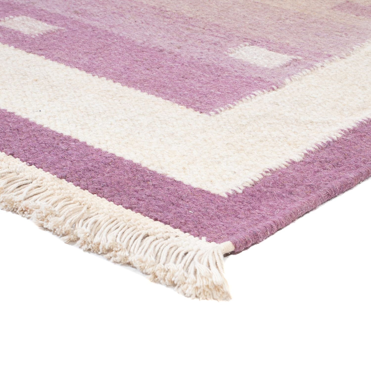 Tapis Kelim - Tendance - 160 x 90 cm - multicolore