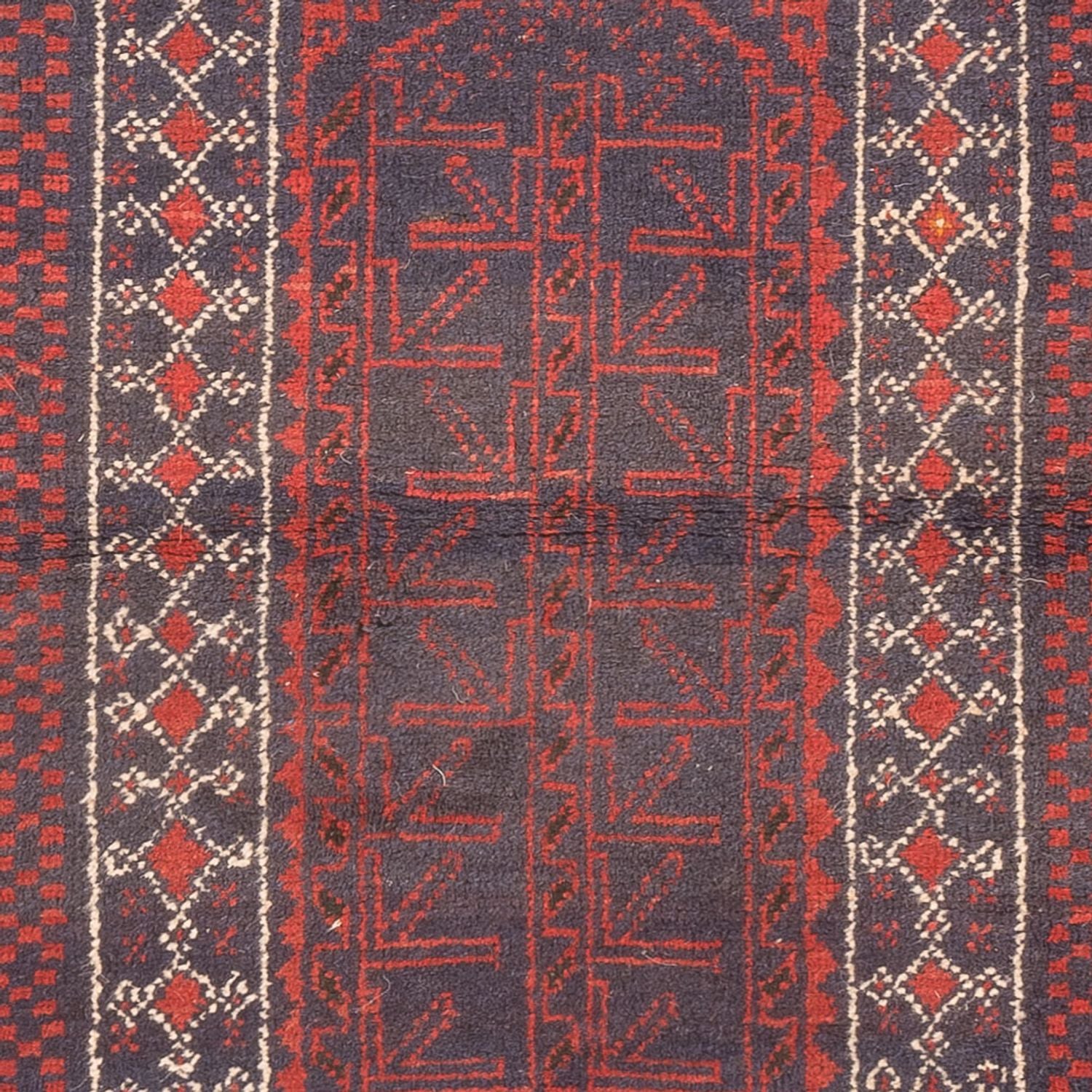 Tapis de couloir Tapis Belutsch - 139 x 84 cm - multicolore
